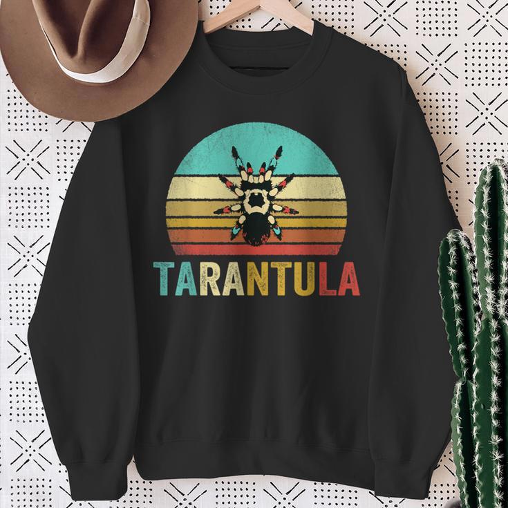 Vintage Tarantula Sunset Sweatshirt Geschenke für alte Frauen