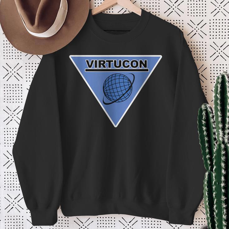 Virtucon Keine Böse Gesellschaft Sweatshirt Geschenke für alte Frauen