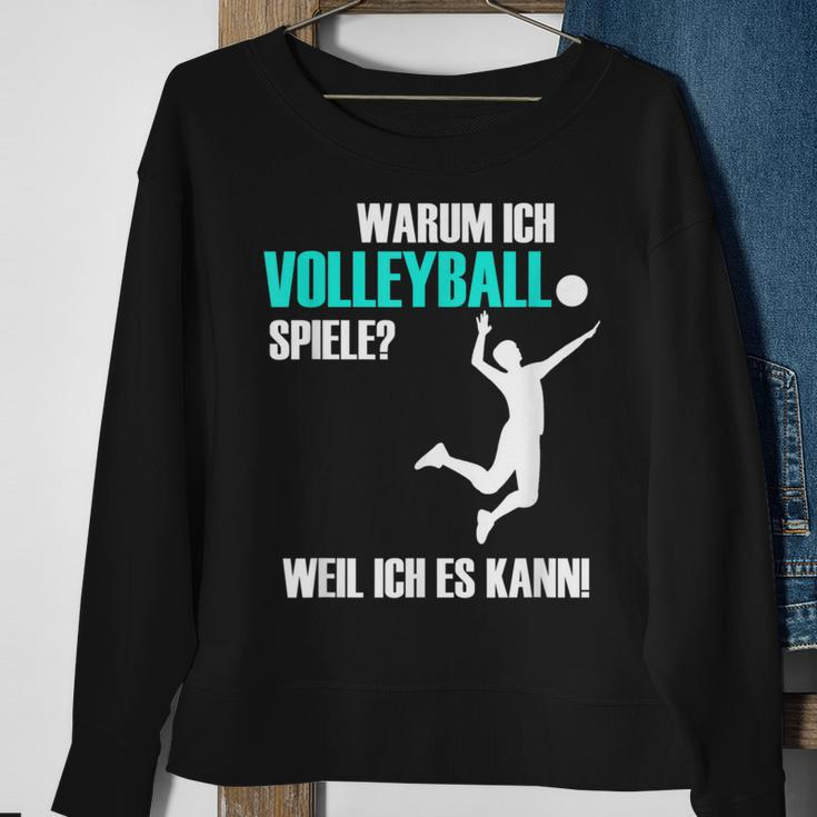 Volleyballer Idea For Volleyballer Sweatshirt Geschenke für alte Frauen