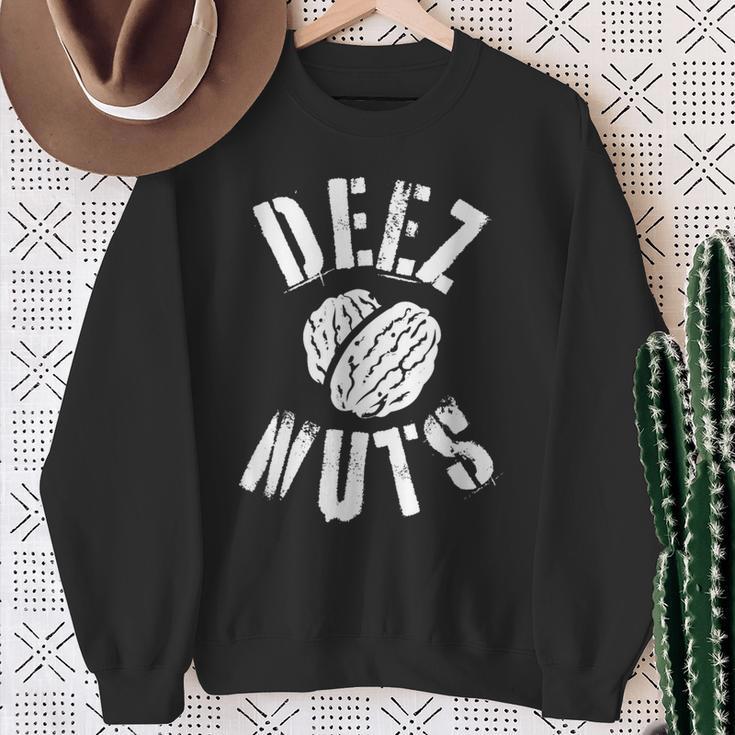 Walnuts Deez Nuts Sweatshirt Geschenke für alte Frauen