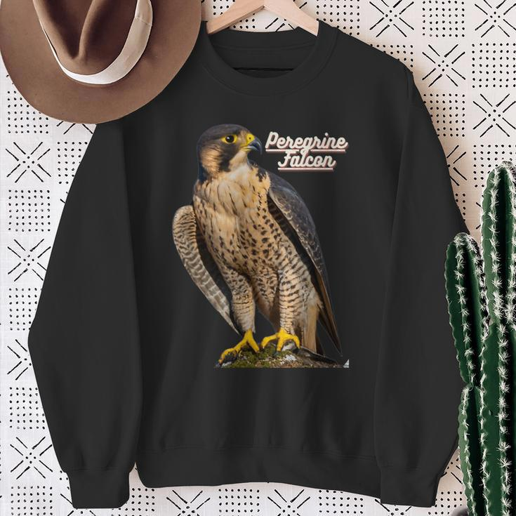 Wanderfalke Bird Watcher Bird Lover Sweatshirt Geschenke für alte Frauen