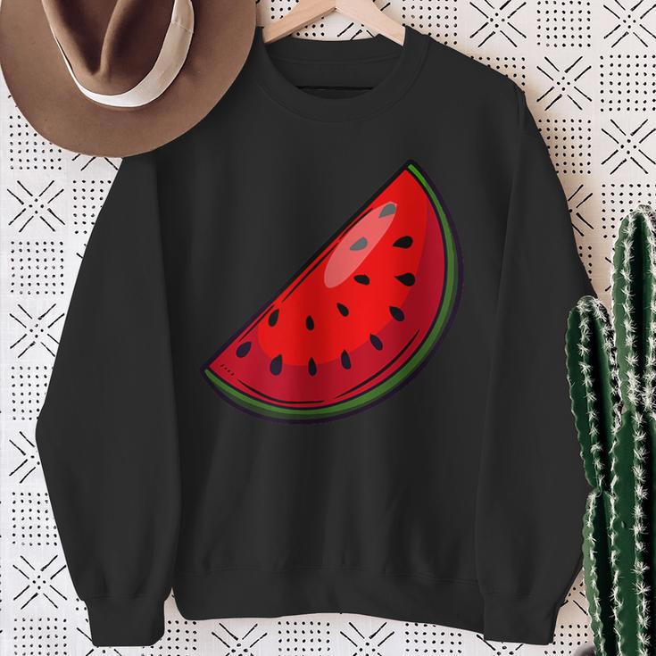 Watermelon Fruit Melon Sweatshirt Geschenke für alte Frauen