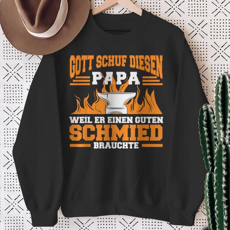 Weapon Schmied Papa Schmiedekunst Forging Hammer Sweatshirt Geschenke für alte Frauen