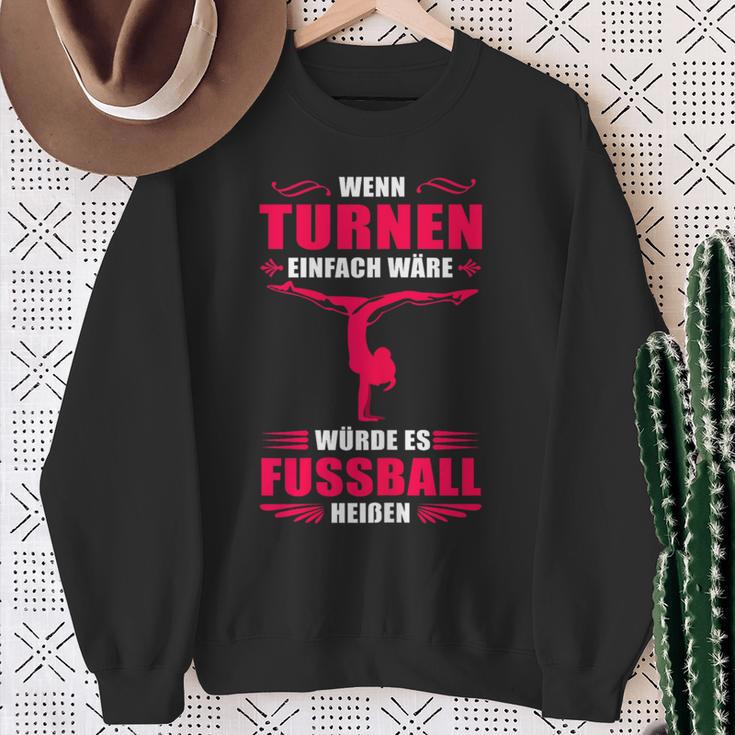 Wenn Gymnasnen Einfach Would Es Would Soccer Sweatshirt Geschenke für alte Frauen