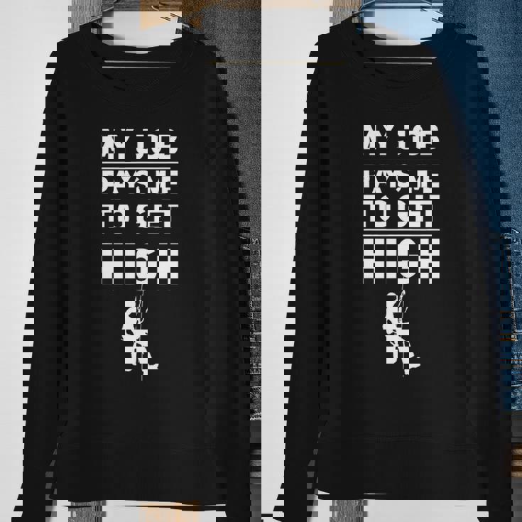 Window Washer Window Cleaning Sweatshirt Gifts for Old Women