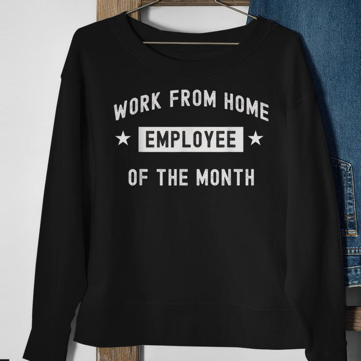 Work From Home Employee Of The Month Cute 2020 Sweatshirt Gifts for Old Women