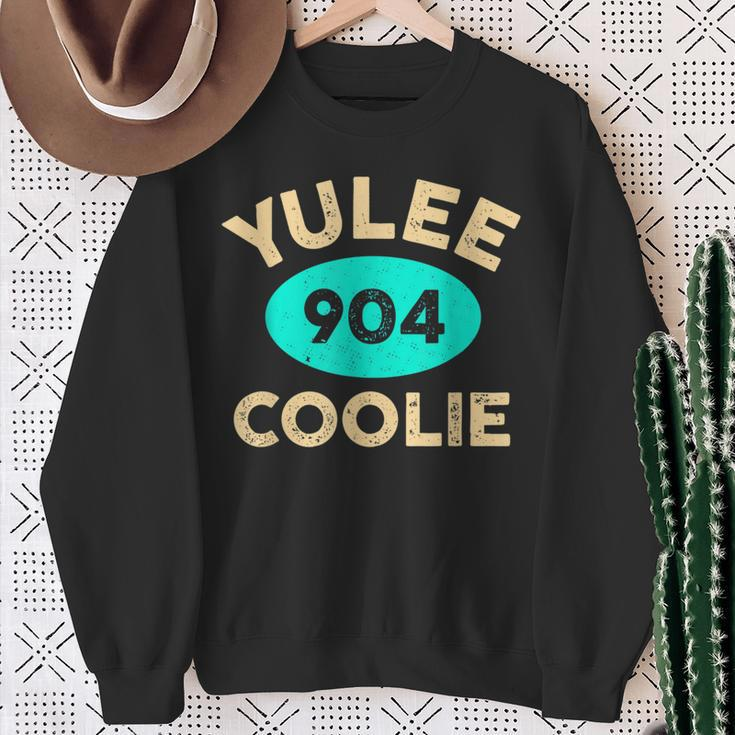 Yulee Coolie 904 Fernandina Beach Suburbs Amelia Island Arts Sweatshirt Gifts for Old Women