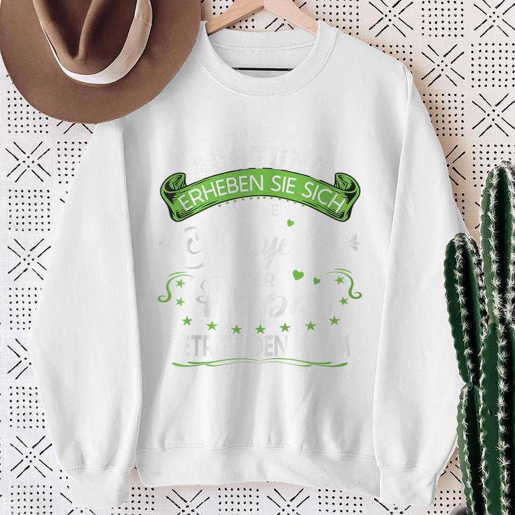 Achtung Seine Majestät Der Papaatertagsgeschenk Spruch Kapuzenjacke Sweatshirt Geschenke für alte Frauen