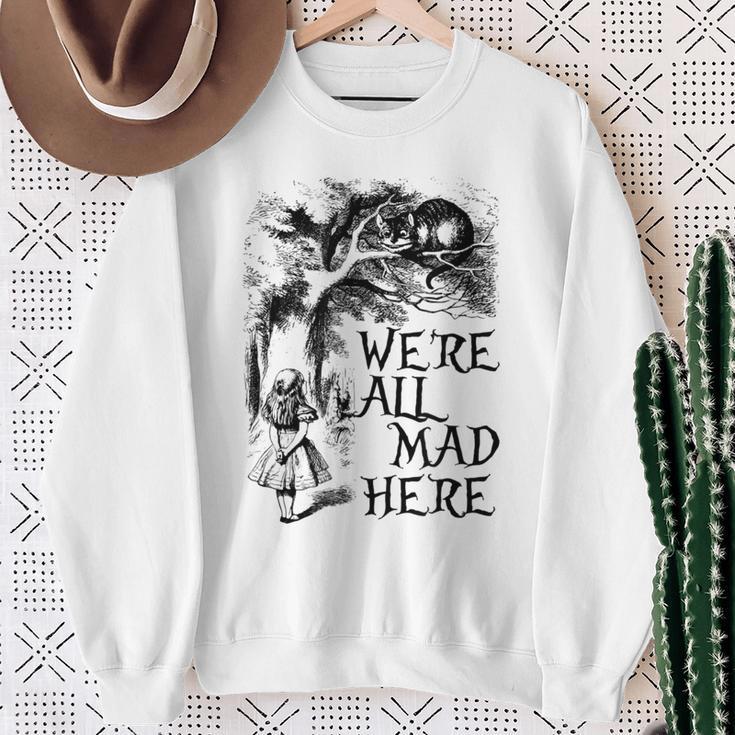 Alice In Wonderland Sweatshirt Geschenke für alte Frauen