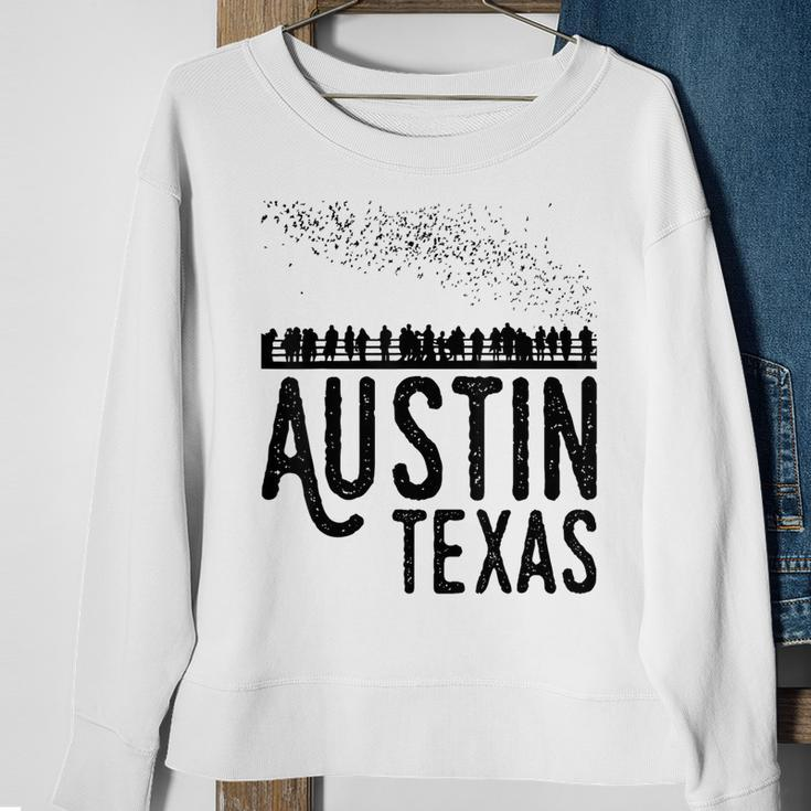 Austin Texas Bats South Congress Sweatshirt Gifts for Old Women