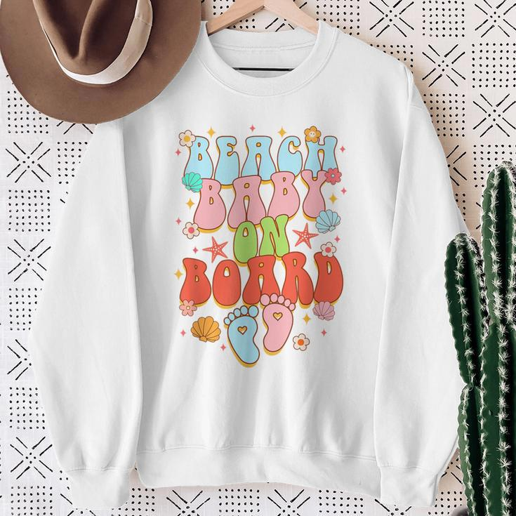 Baby On Board Sweatshirt Gifts for Old Women