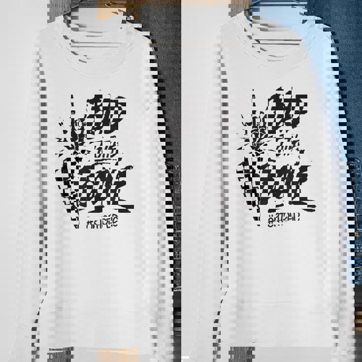 Bad To The Bone Retro Skeleton Orthopedic Surgeon Rn Squad Sweatshirt Gifts for Old Women