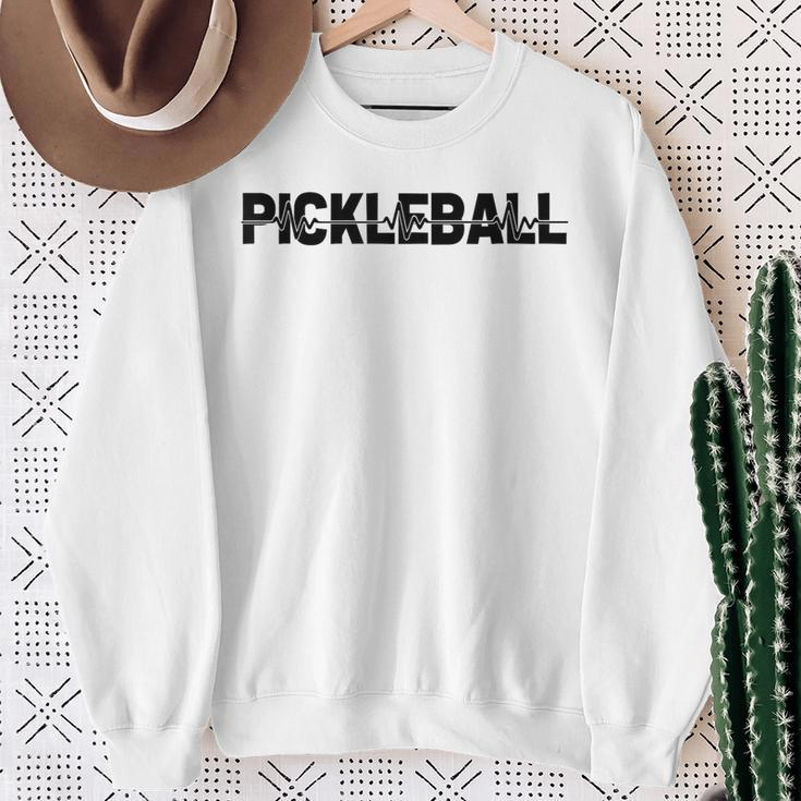 Ballsport Rentner Rente Pickleball Sweatshirt Geschenke für alte Frauen