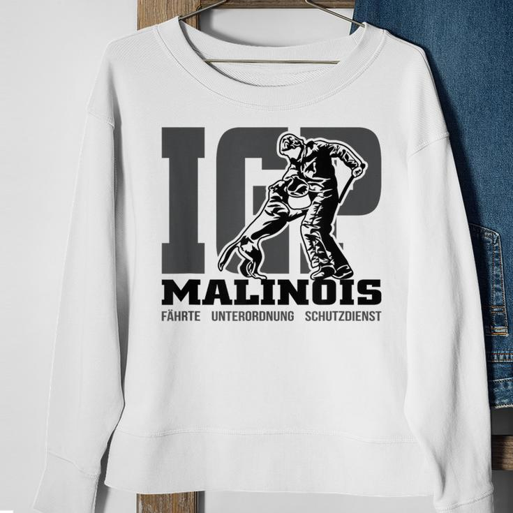Belgian Malinois Igp Dog Sport Ipo Dog Sweatshirt Geschenke für alte Frauen