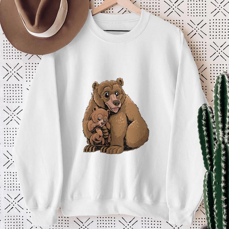 Bester Papa Der Weltatertagater Bär Sweatshirt Geschenke für alte Frauen