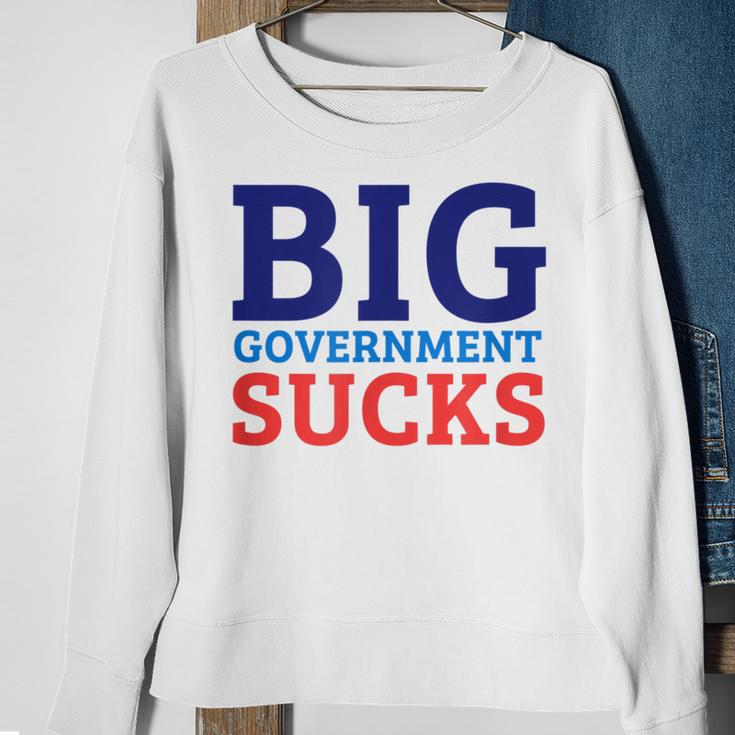 Big Government SucksSweatshirt Gifts for Old Women