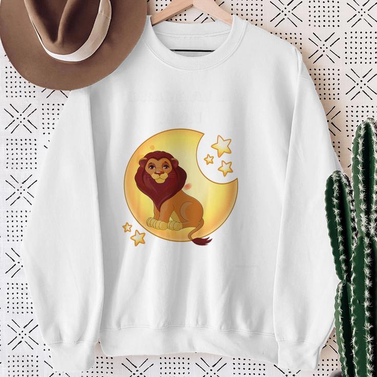 Bravery Brave Child Brave As A Lion Sweatshirt Gifts for Old Women