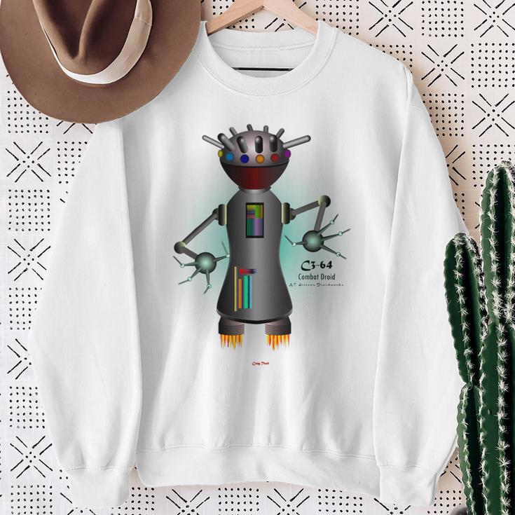 C3-64 Combat Droid AT Hittson Droidworks Sweatshirt Gifts for Old Women