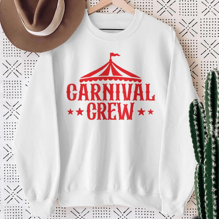 Carnival Crew For Carnival Birthday & Carnival Theme Party Sweatshirt Gifts for Old Women