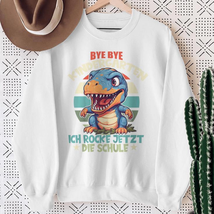 Children's Bye Bye Kindergarten With Dino Sweatshirt Geschenke für alte Frauen