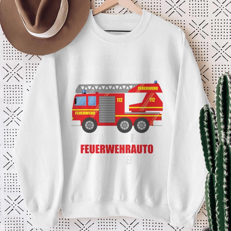 Children's Exxplordigung Dass Ich Zu Spät Bin Fire Engine Sweatshirt Geschenke für alte Frauen