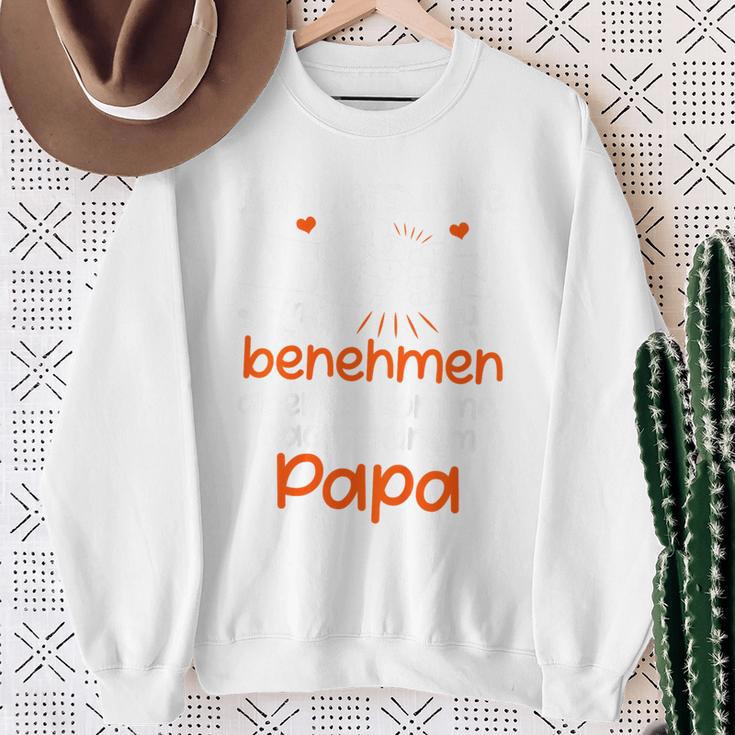 Children's Ichersuche Mich Zu Benehmen Papa Ichersuche Mich Sweatshirt Geschenke für alte Frauen