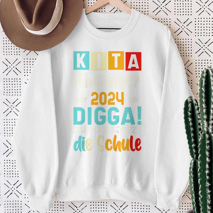 Children's Kita Abgänger 2024 School Child First Day Sweatshirt Geschenke für alte Frauen