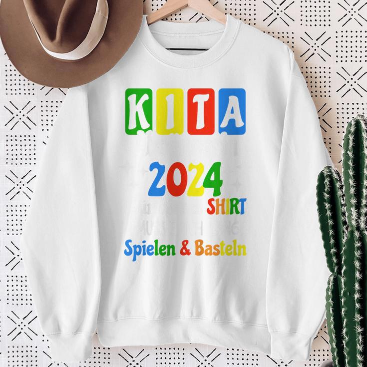 Children's Kita Abgängerin 2024 Kita Geschafft 2024 Kita Graduate 2024 Sweatshirt Geschenke für alte Frauen