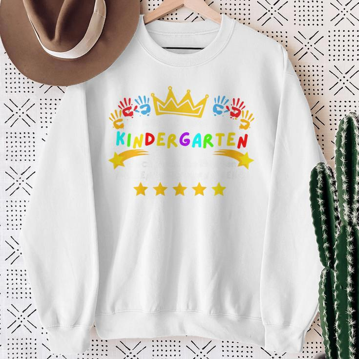 Children's Kita & Kindergarten Abgänger Preschool Child Farewell 80 Sweatshirt Geschenke für alte Frauen