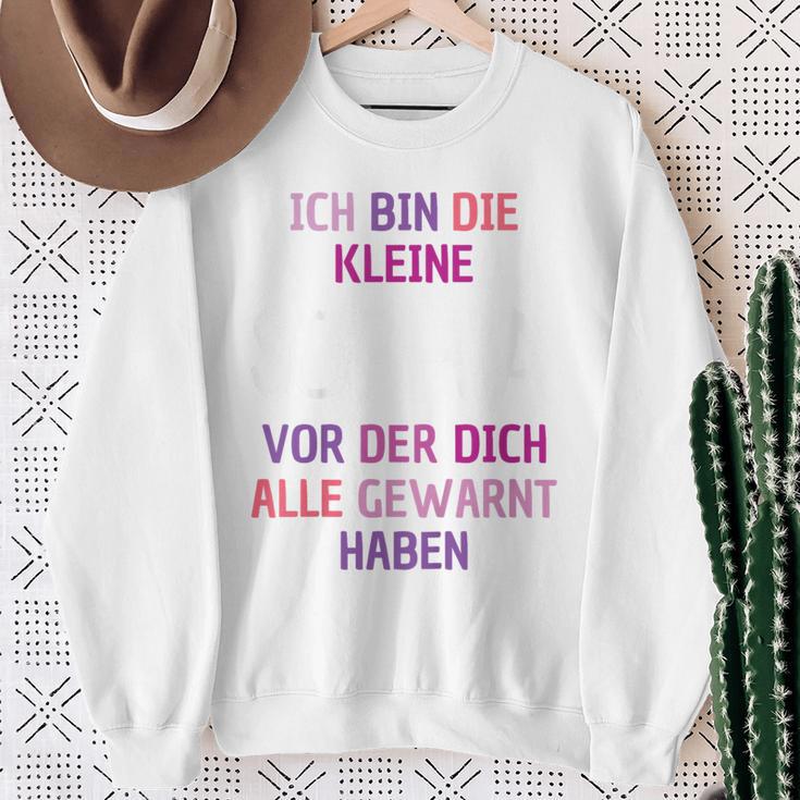 Children's Name Sophia Ich Bin Die Kleine Sophia 80 Sweatshirt Geschenke für alte Frauen