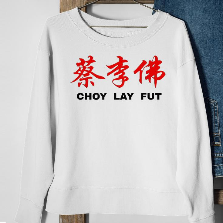 Choy Lay Fut Kung Fu Sweatshirt Gifts for Old Women