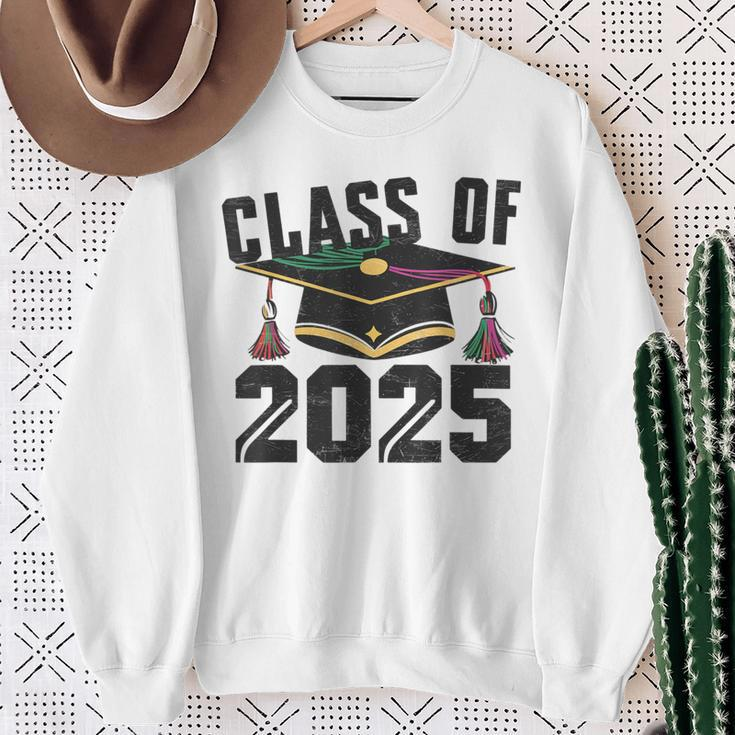 Class Of 2025 Congrats Grad Graduate Congratulations Sweatshirt Gifts for Old Women