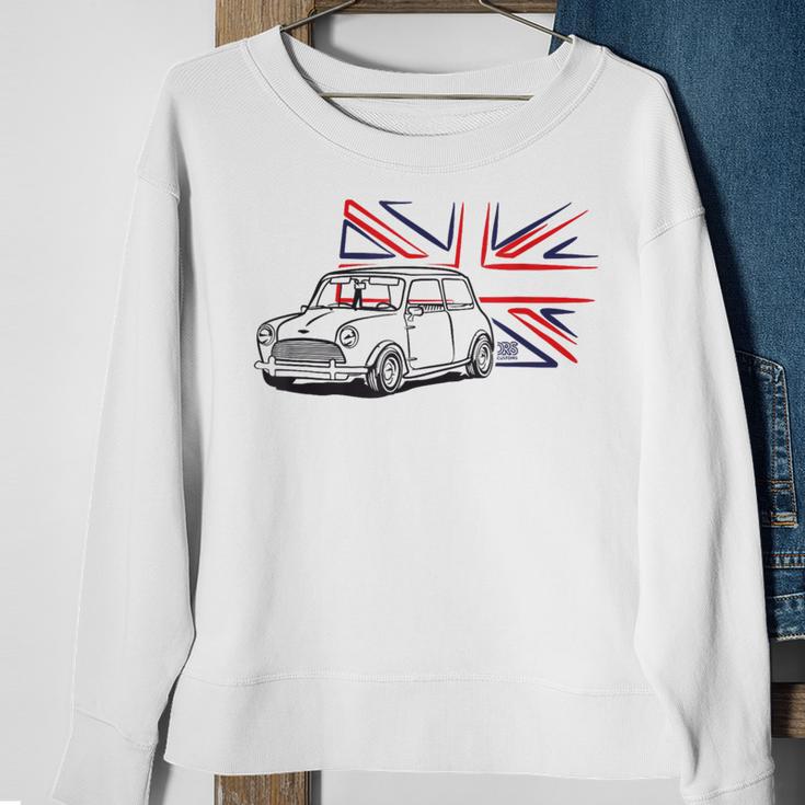 Classic Mini Austin Union Jack Sweatshirt Gifts for Old Women