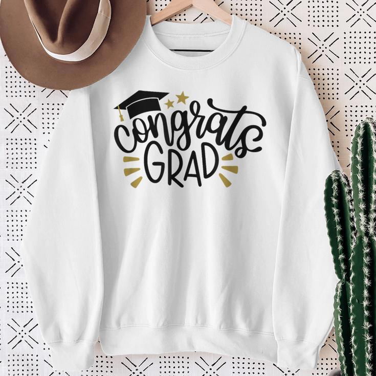 Congrats Grad Graduation Senior 2023 Class Of 2023 Sweatshirt Gifts for Old Women