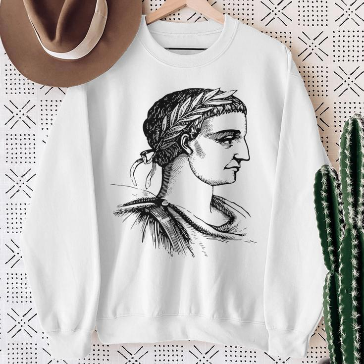 Constantine The Great Rome Roman Emperor Spqr Sweatshirt Gifts for Old Women