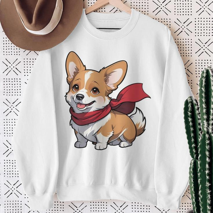 Corgi Geschenke Für Corgi-Liebhaber Corgi Damen Corgi Dog Sweatshirt Geschenke für alte Frauen