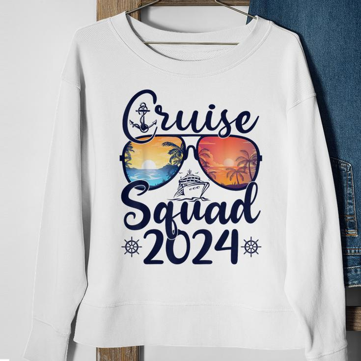 Cruise Squad 2024 Summer Vacation Matching Family Cruise Sweatshirt Gifts for Old Women