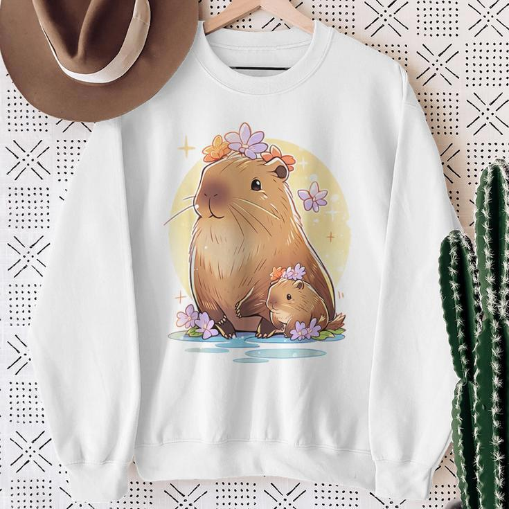 Cute Capybara Capybara Lover Sweatshirt Gifts for Old Women