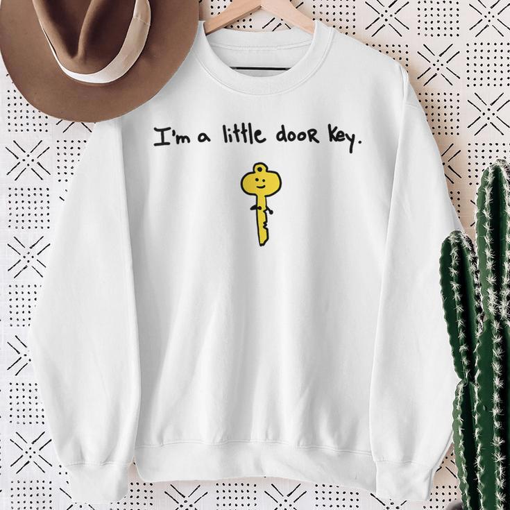 Cute I'm A Little Door Key Mystery & Magic Creative Vintage Sweatshirt Gifts for Old Women