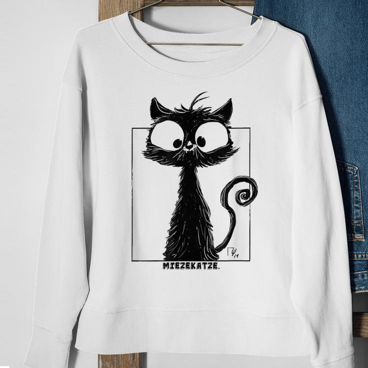 Cute Kitten Miezekatze Ein Miau Für Katzenliebe Gray S Sweatshirt Geschenke für alte Frauen