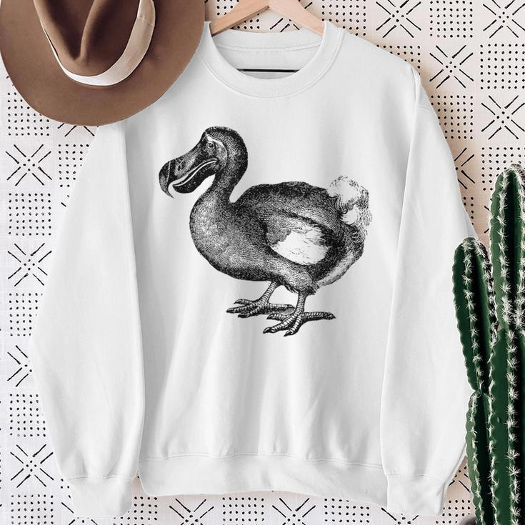 Dodo Bird Print Sweatshirt Geschenke für alte Frauen