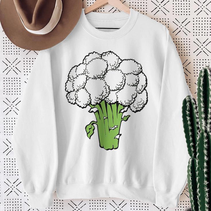 Easy Broccoli Sweatshirt Geschenke für alte Frauen