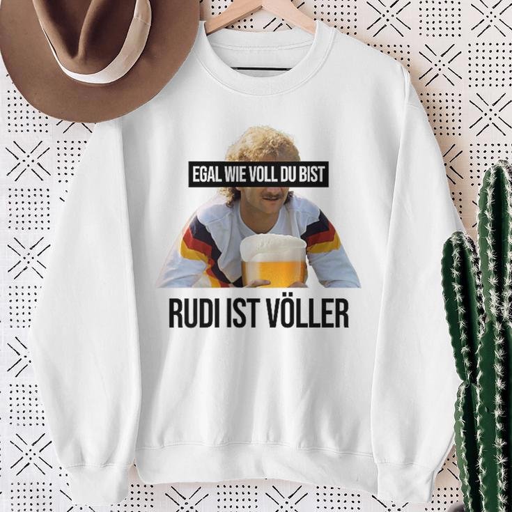 Egal Wieoll Du Bist Rudi Istoller Lecker Bierchen Bier Sweatshirt Geschenke für alte Frauen