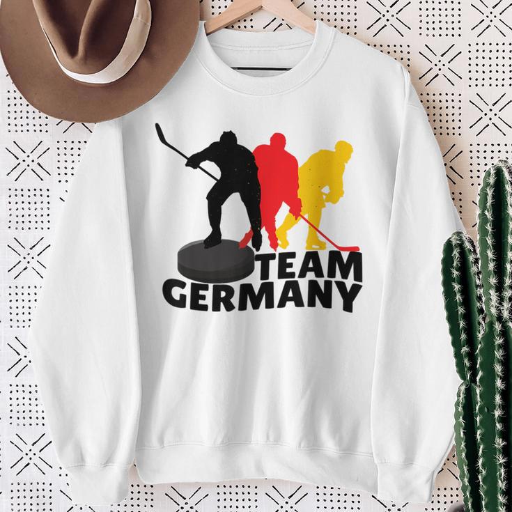 Eishockey Deutschland Trikot Sweatshirt Geschenke für alte Frauen