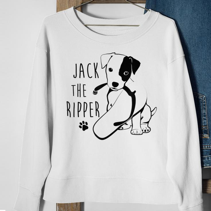 Jack Russell Terrier Dog Puppy Women Sweatshirt Gifts for Old Women