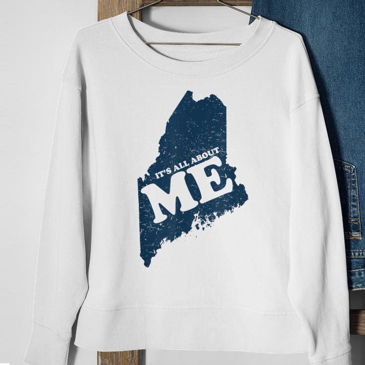 All About Me Maine Sweatshirt Gifts for Old Women