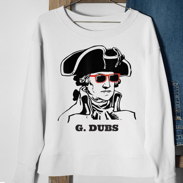 George Washington G Dubs Sweatshirt Gifts for Old Women