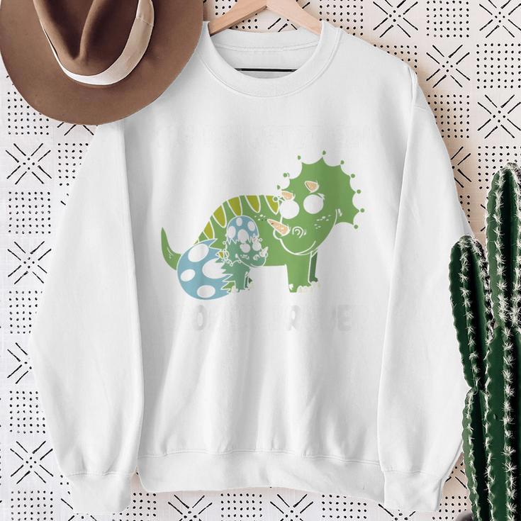 Großer Bruder Dino Sweatshirt für Kinder, Geschwister Liebe Design Geschenke für alte Frauen