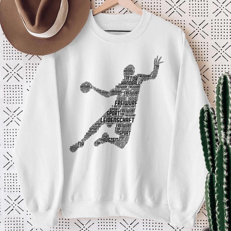 Handball Handballer Children's Boys Sweatshirt Geschenke für alte Frauen