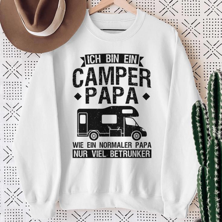 Ich Bin Ein Wohnmobil Papa Camper Papa Gray Sweatshirt Geschenke für alte Frauen